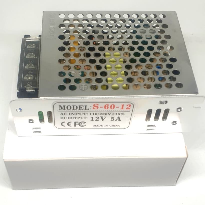 Power Supply Travo Adaptor Ac 220V to 12V 5A