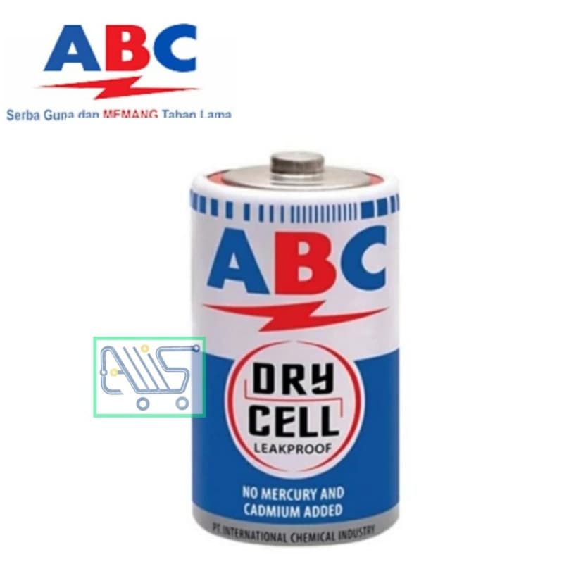 Battery ABC Dry Cell R20 D Size 1.5V