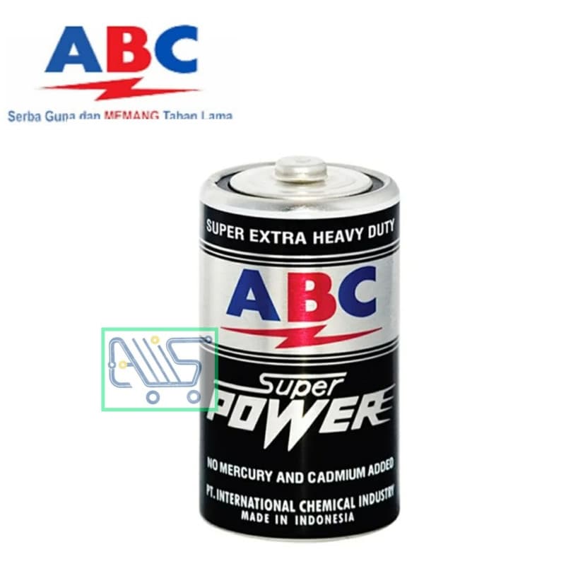 Battery ABC Super Power R20 D Size 1.5V