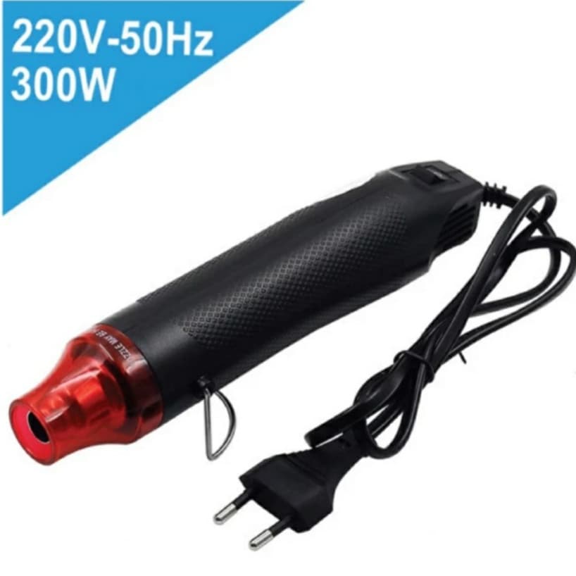 Heat gun electric hot gun air vinyl 220v 300w Qst-220