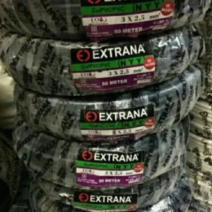 Kabel Listrik EXTRANA NYY 3 x 2.5mm