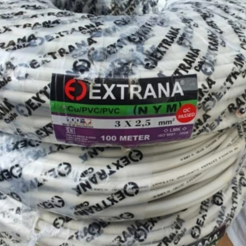 Kabel Listrik EXTRANA NYM 3 x 2.5mm