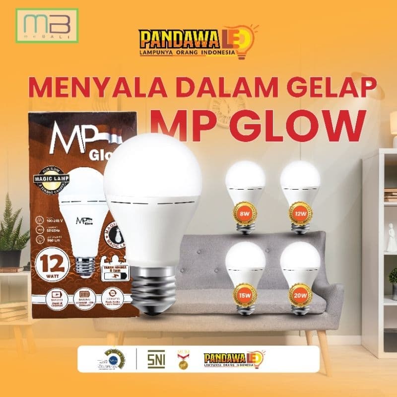 Lampu Pandawa Led EMERGENCY MP Glow SNI