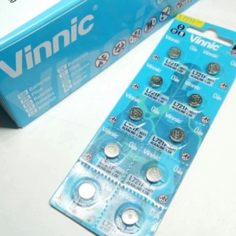 Battery AG11 L721F SR721SW 1,5Volt VINNIC