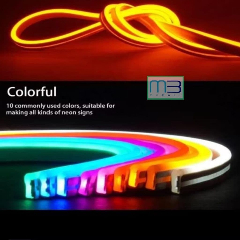 Lampu Led Neon Flex Flexible 220V Harga untuk Per 1Meter Tanpa Soket