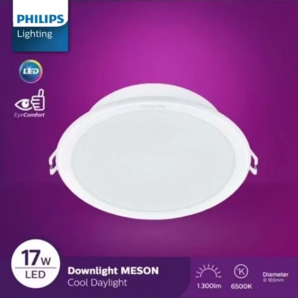 Lampu Philips Downlight 59466 Meson D150 17W 6500K (Cool daylight) & 3000K ( Warm White )