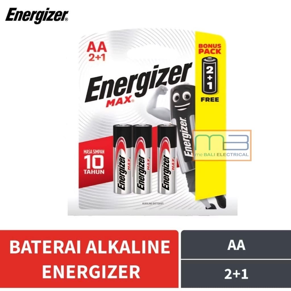 Battery Energizer Max E91 AA / A2 Isi 3 Original