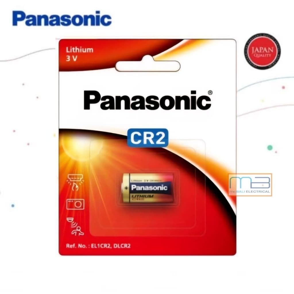 Battery Panasonic CR2 Lithium Photo 3Volt Original