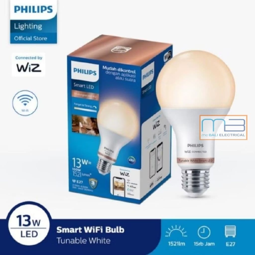 Philips Smart Wifi Led Bulb 13Watt With Bluetooth Tunable White