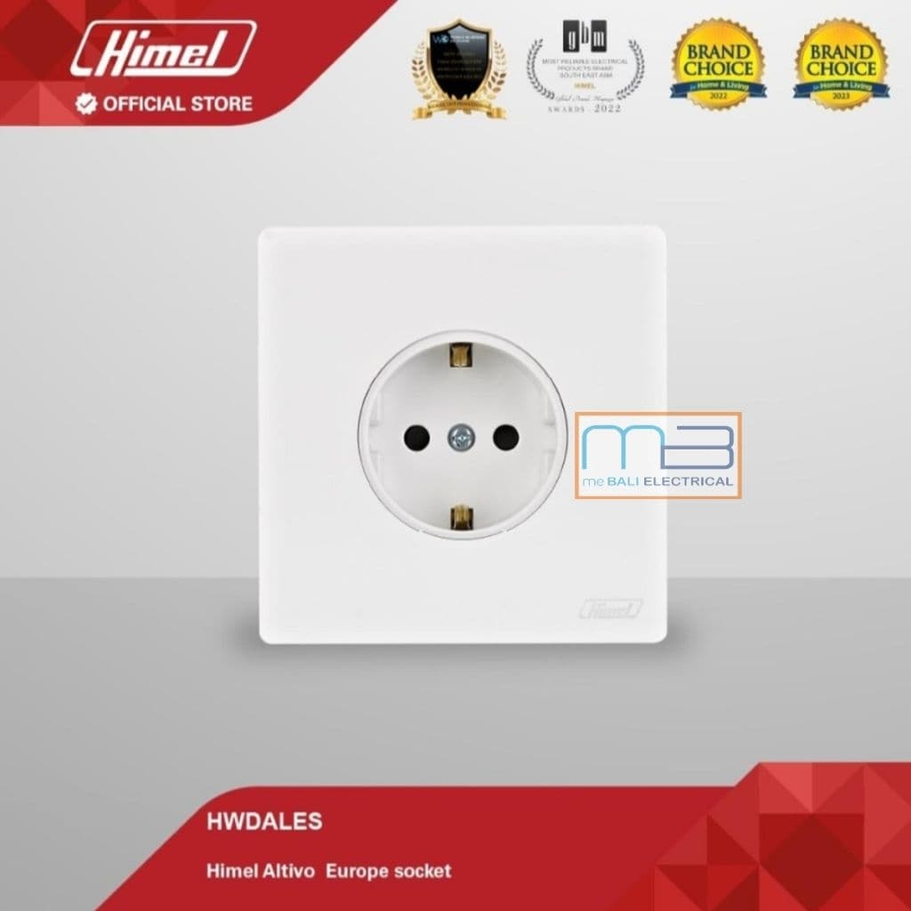 Himel Altivo Stok Kontak Schuko White